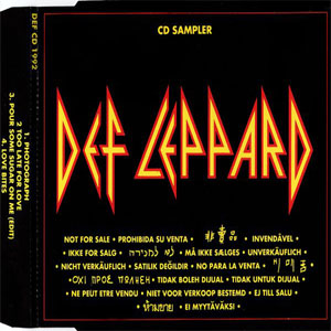 Álbum CD Sampler de Def Leppard