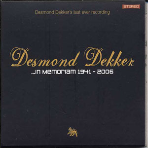 Disco ...In Memoriam 1941-2006 de Desmond Dekker