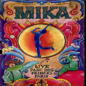 Álbum Live Parc Des Princes Paris (Dvd) de Mika